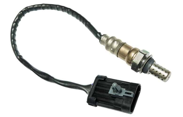 Oxygen sensor exhaust system in the car