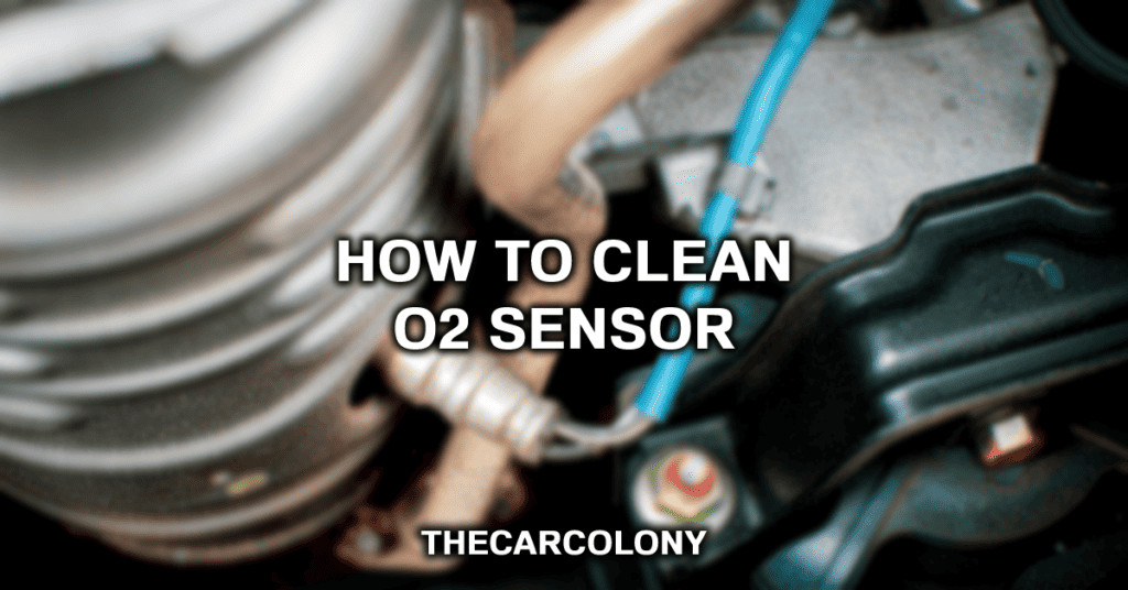 how to clean o2 sensor