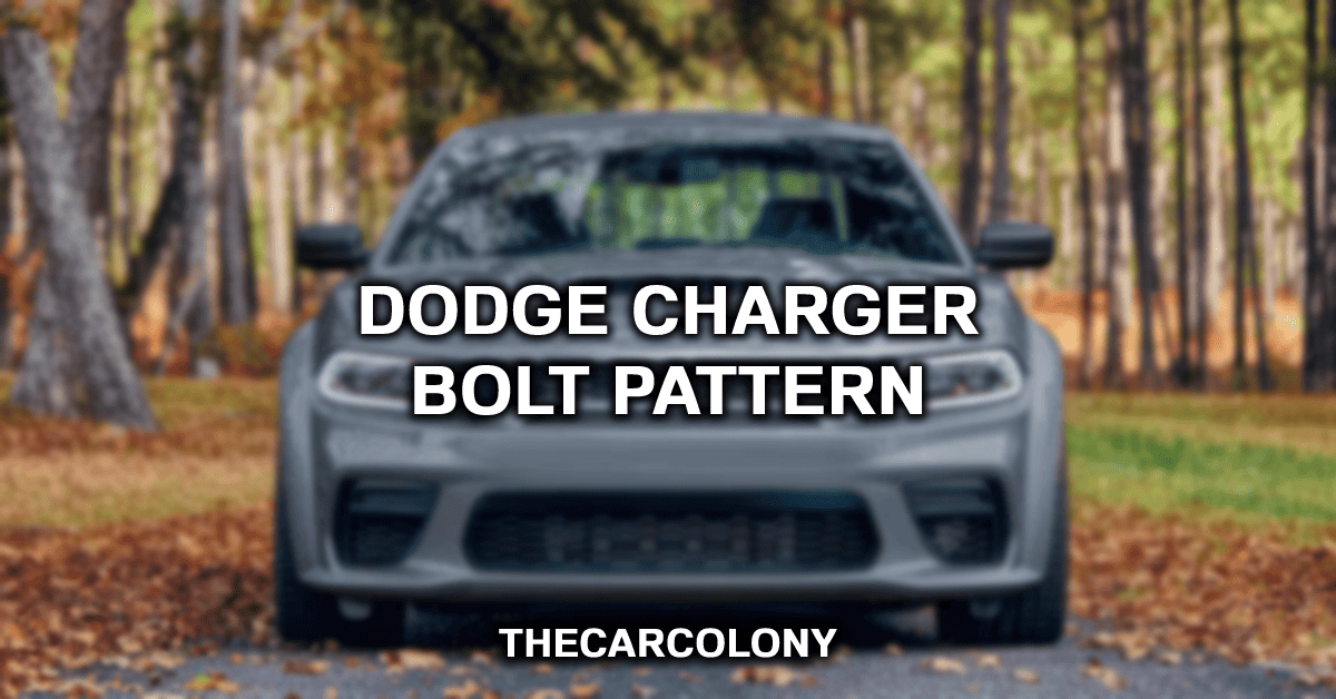 Dodge Charger Bolt Pattern (1966 - 2023)